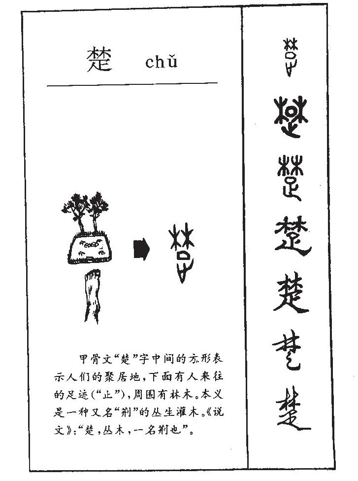 楚字字源