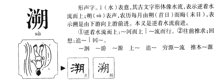 溯字字源