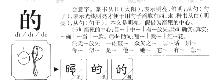 的字字源