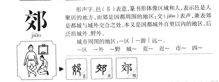 郊字字源